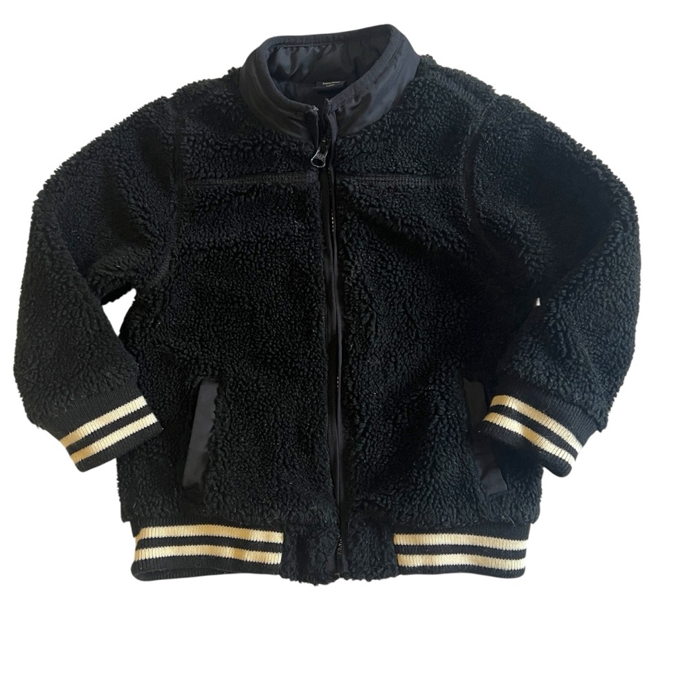 5 Years GAP Black Teddy Bomber Jacket